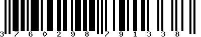 EAN-13 : 3760298791338 EAN-13 : 3760298791338