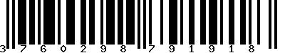 EAN-13 : 3760298791918 EAN-13 : 3760298791918