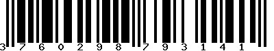 EAN-13 : 3760298793141 EAN-13 : 3760298793141