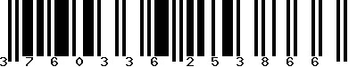 EAN-13 : 3760336253866 EAN-13 : 3760336253866