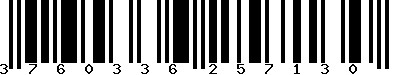 EAN-13 : 3760336257130 EAN-13 : 3760336257130