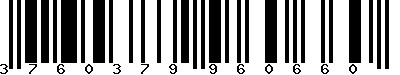 EAN-13 : 3760379960660 EAN-13 : 3760379960660