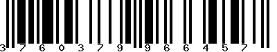 EAN-13 : 3760379966457 EAN-13 : 3760379966457