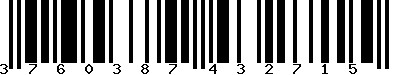 EAN-13 : 3760387432715 EAN-13 : 3760387432715