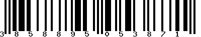 EAN-13 : 3858895053871 EAN-13 : 3858895053871