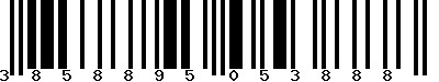 EAN-13 : 3858895053888 EAN-13 : 3858895053888