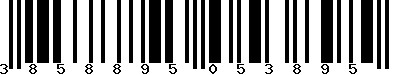 EAN-13 : 3858895053895 EAN-13 : 3858895053895