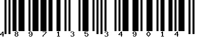 EAN-13 : 4897135349014 EAN-13 : 4897135349014