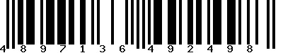 EAN-13 : 4897136492498 EAN-13 : 4897136492498