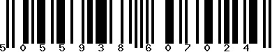EAN-13 : 5055938607024 EAN-13 : 5055938607024