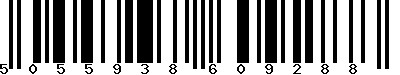 EAN-13 : 5055938609288 EAN-13 : 5055938609288
