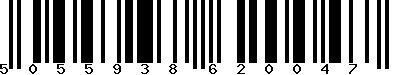 EAN-13 : 5055938620047 EAN-13 : 5055938620047