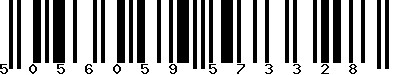 Code barre 5056059573328