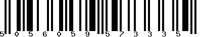 Code barre 5056059573335