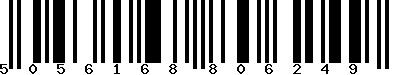 EAN-13 : 5056168806249 EAN-13 : 5056168806249