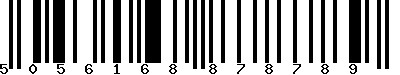 EAN-13 : 5056168878789 EAN-13 : 5056168878789