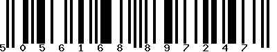 EAN-13 : 5056168897247 EAN-13 : 5056168897247