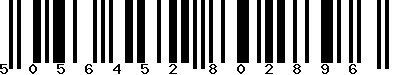 EAN-13 : 5056452802896 EAN-13 : 5056452802896