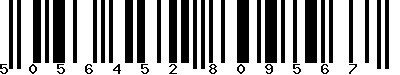 EAN-13 : 5056452809567 EAN-13 : 5056452809567