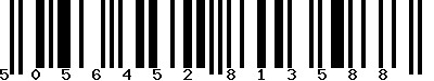 EAN-13 : 5056452813588 EAN-13 : 5056452813588
