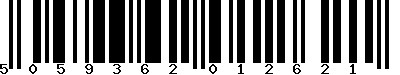 EAN-13 : 5059362012621 EAN-13 : 5059362012621