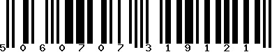 EAN-13 : 5060707319121 EAN-13 : 5060707319121