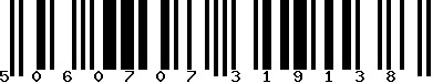 EAN-13 : 5060707319138 EAN-13 : 5060707319138