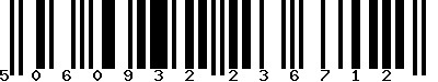 EAN-13 : 5060932236712 EAN-13 : 5060932236712