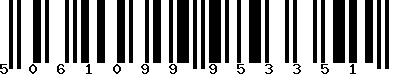 Code barre 5061099953351
