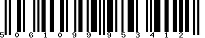 Code barre 5061099953412