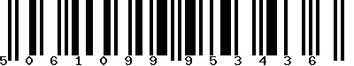 Code barre 5061099953436