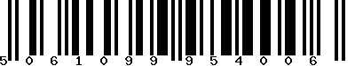 Code barre 5061099954006
