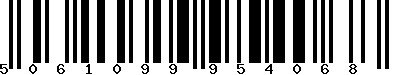 Code barre 5061099954068