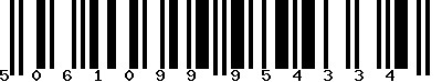 Code barre 5061099954334