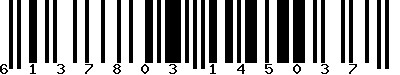 EAN-13 : 6137803145037 EAN-13 : 6137803145037