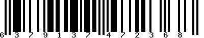 EAN-13 : 6379137472368 EAN-13 : 6379137472368