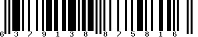 EAN-13 : 6379138875816 EAN-13 : 6379138875816