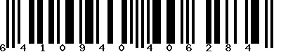 EAN-13 : 6410940406284