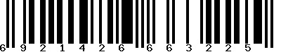 EAN-13 : 6921426663225