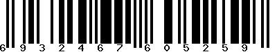 EAN-13 : 6932467605259
