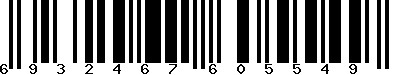 EAN-13 : 6932467605549