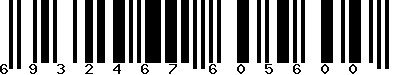 EAN-13 : 6932467605600