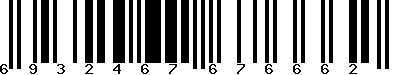 EAN-13 : 6932467676662