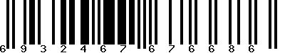 EAN-13 : 6932467676686