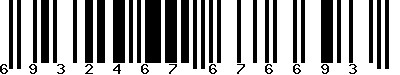 EAN-13 : 6932467676693