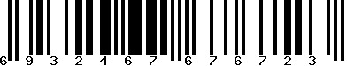 EAN-13 : 6932467676723