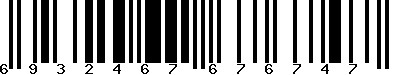 EAN-13 : 6932467676747