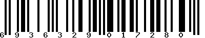 EAN-13 : 6936329017280 EAN-13 : 6936329017280