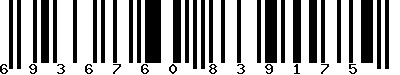 EAN-13 : 6936760839175 EAN-13 : 6936760839175