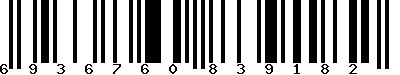 EAN-13 : 6936760839182 EAN-13 : 6936760839182